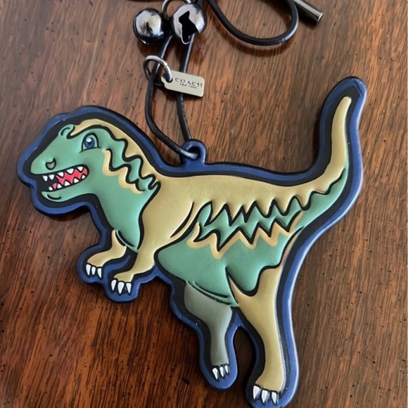 Coach Rexy Leather Tie Charm - Picture 4 of 7
